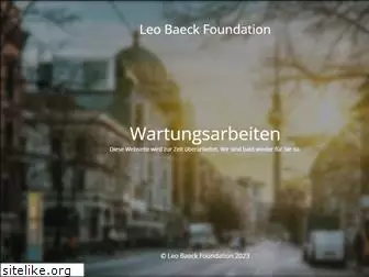 leo-baeck-foundation.org