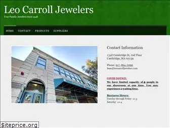 leocarrolljewelers.com