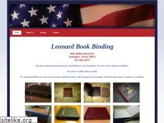 leonardbookbinding.com