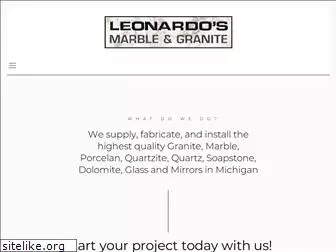 leonardosmarbleandgranite.com