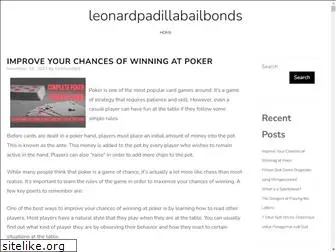 www.leonardpadillabailbonds.com