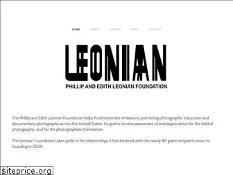 leonianfoundation.org
