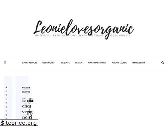leonielovesorganic.com
