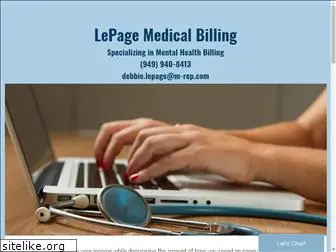 lepagemedicalbilling.com