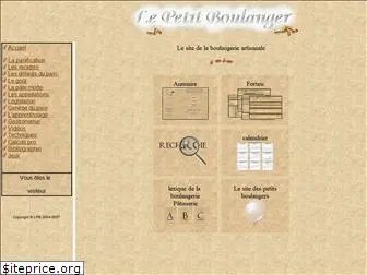 lepetitboulanger.com