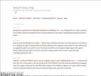 leponceau.org