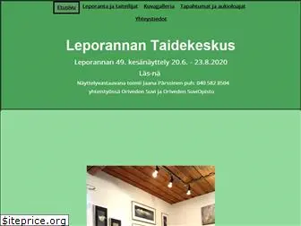 leporannantaidekeskus.net