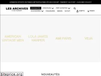 lesarchives-shop.com