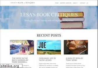 lesasbookcritiques.blogspot.com