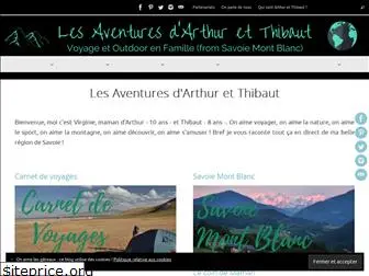 lesaventuresdarthuretthibaut.com