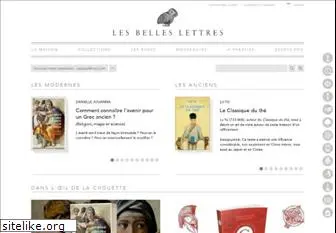 lesbelleslettres.com