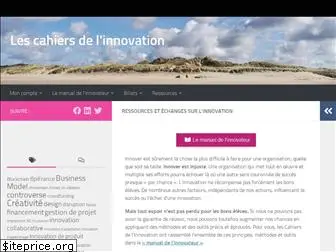 lescahiersdelinnovation.com