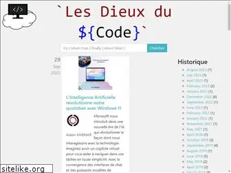 lesdieuxducode.com