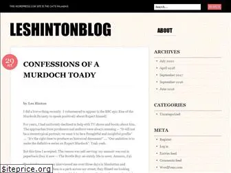 leshintonblog.com
