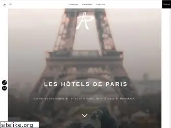 leshotelsdeparis.com