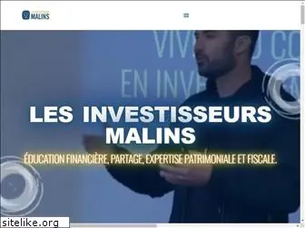 lesinvestisseursmalins.fr