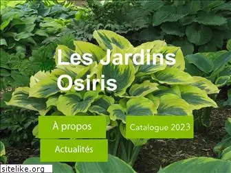 lesjardinsosiris.com