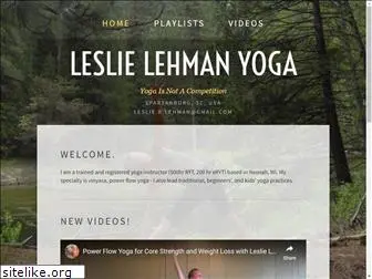 leslielehmanyoga.com