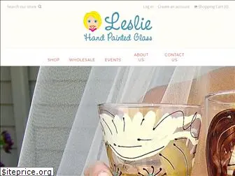 lesliepaintedglass.com