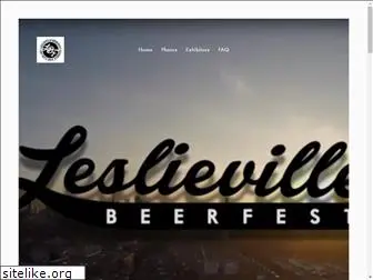 leslievillebeerfest.com