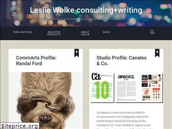 lesliewolke.com