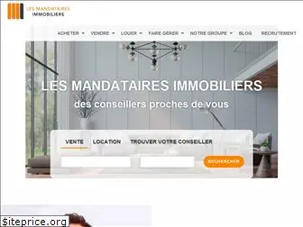 lesmandatairesimmobiliers.com