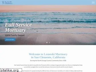 lesneskimortuary.com