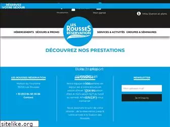 lesrousses-reservation.com
