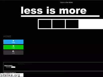 less-is-more.xyz