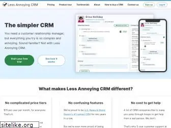 lessannoyingcrm.com