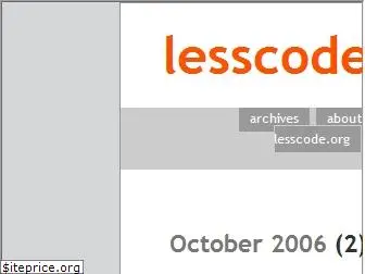 lesscode.org