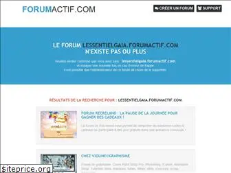 lessentielgaia.forumactif.com