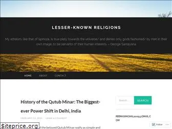 lesserknownreligions.wordpress.com