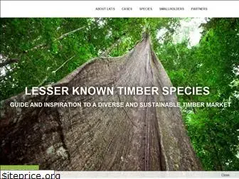 lesserknowntimberspecies.com