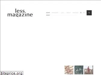 lessmagazine.com