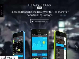 lessonrecord.com