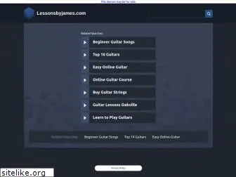 lessonsbyjames.com