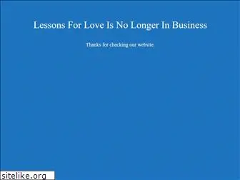 lessonsforlove.com