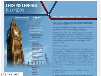 lessonslearnedinlondon.co.uk