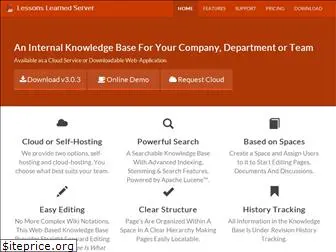 lessonslearnedserver.com
