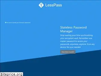 lesspass.com