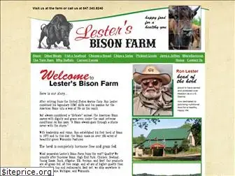 lestersbisonfarm.com