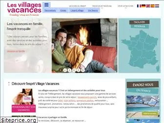 lesvillagesvacances.com