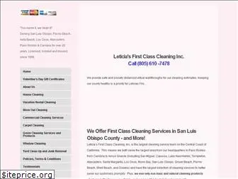 leticiascleaning.com