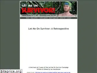 letmeonsurvivor.com