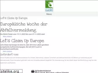 letscleanupeurope.de