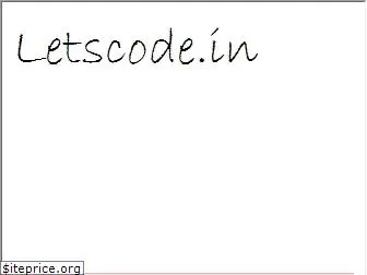 letscode.in