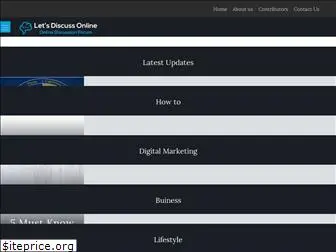letsdiscussonline.com