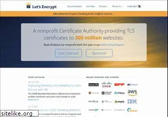 letsencrypt.org