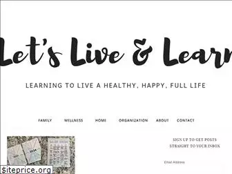 letsliveandlearn.com